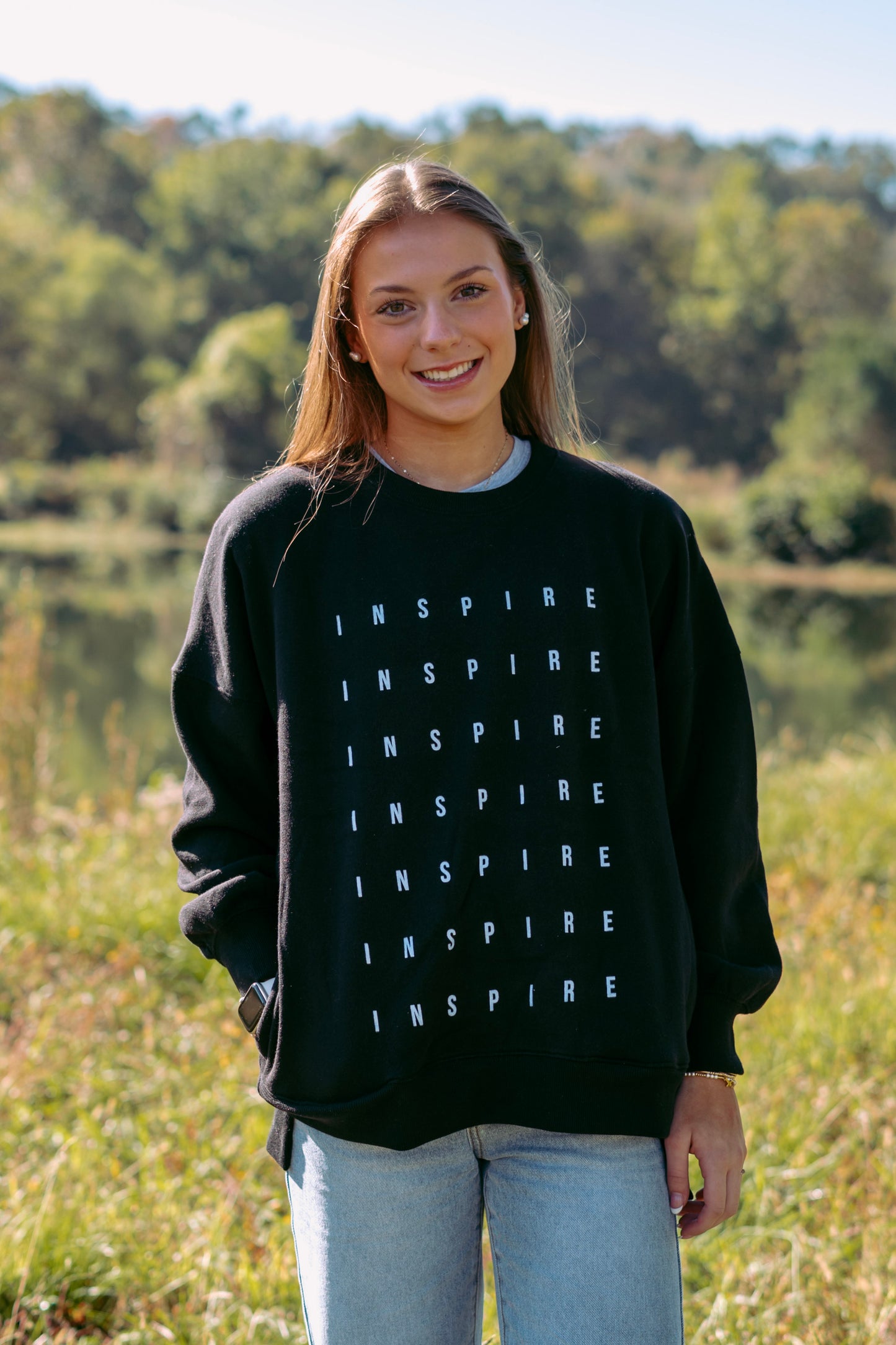 Fleeced Lined Sweatshirt with pockets