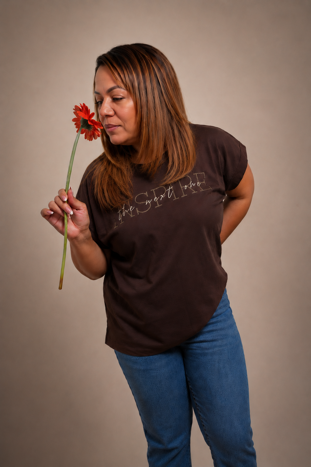 INSPIRE Cap Sleeve T-Shirt