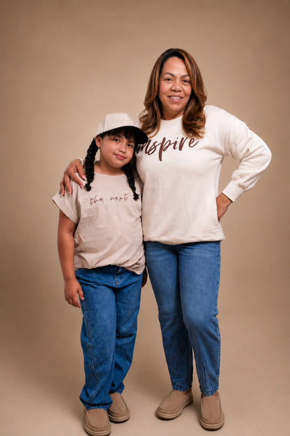 INSPIRE Fleeced Lined Sweatshirt with pockets